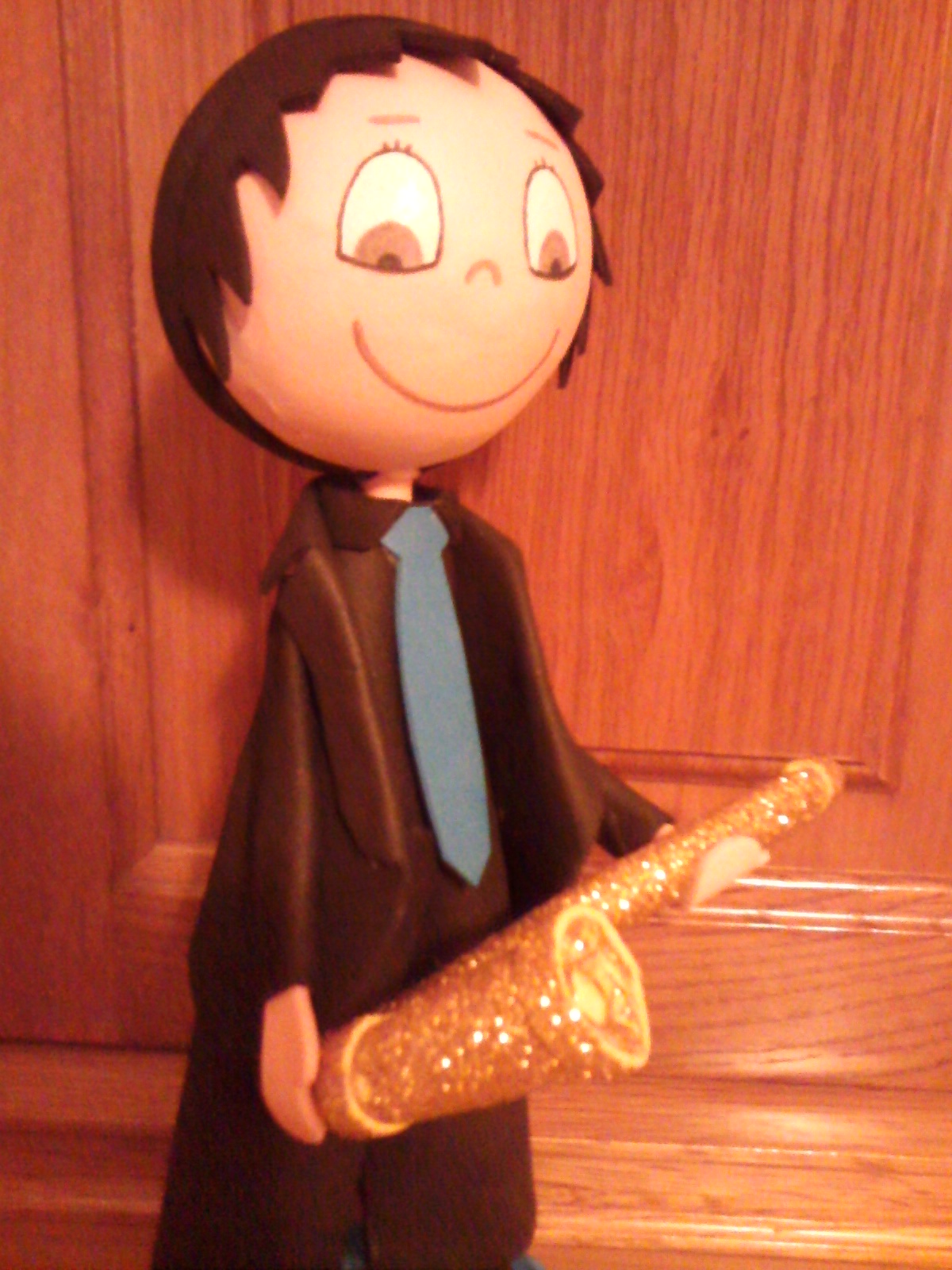 M&uacute;sico saxofonista